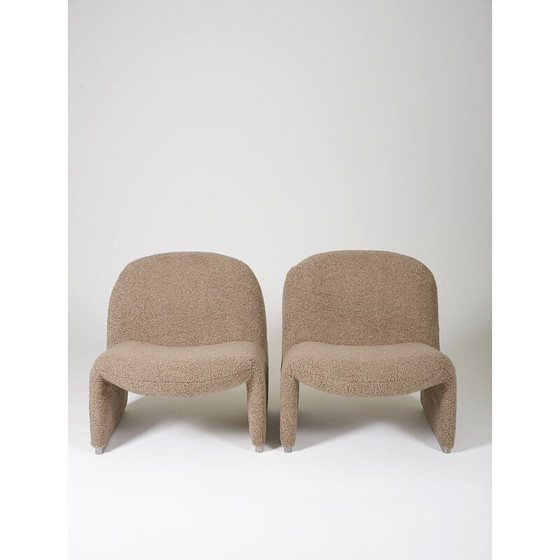 Image 1 of Pair of vintage Alky armchairs by Giancarlo Piretti for Artifort, 1970