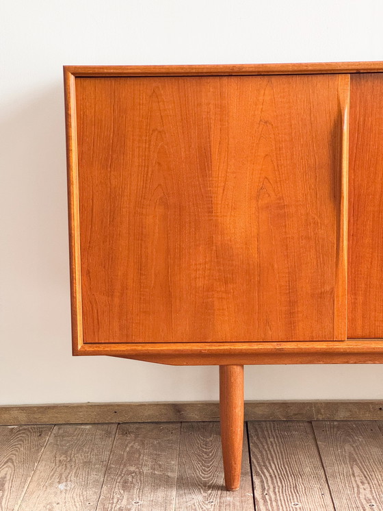 Image 1 of Mid-Century Danish Sideboard in Teak by Axel Christensen Odder for Odder Møbler