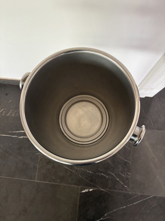 Image 1 of Alessi stainless steel wine cooler with stand