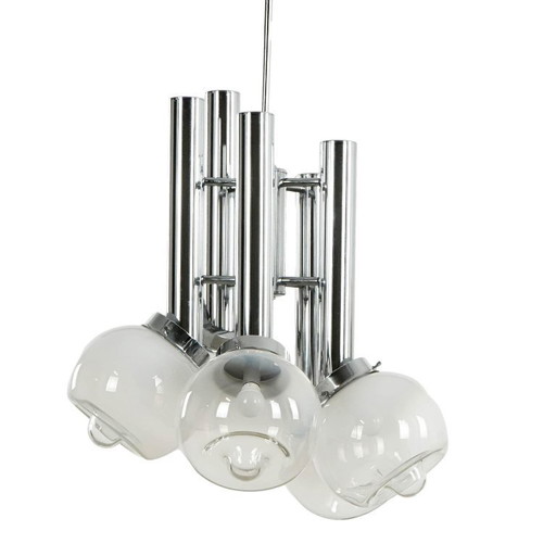 Chandelier, Italian design, 1970s, manufactured in Italy