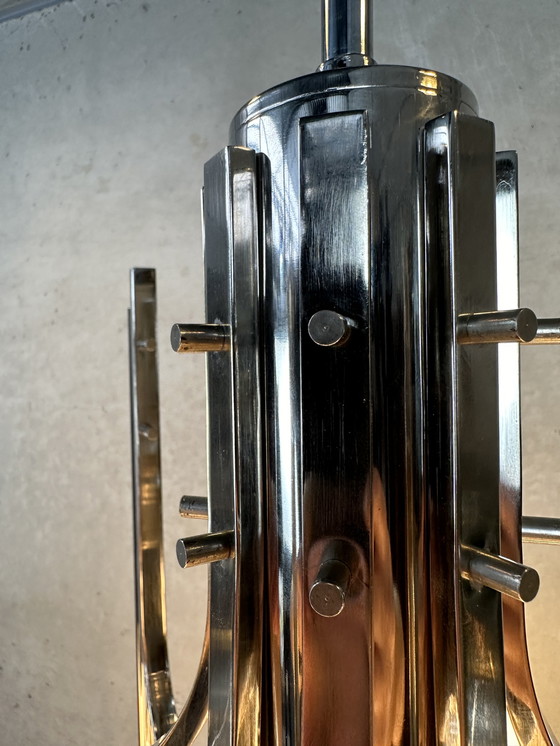 Image 1 of Vintage ‘trumpet chandelier’ - Boulanger