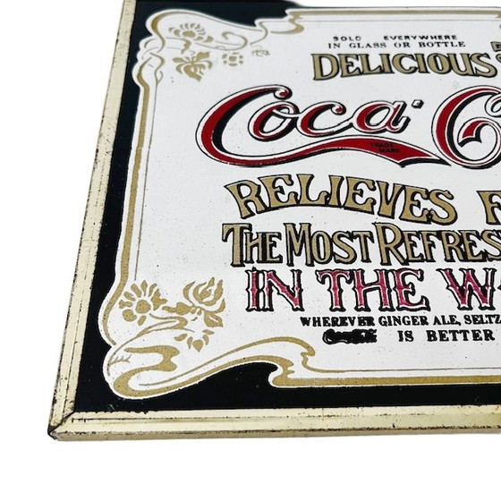 Image 1 of Miroir vintage Coca Cola 1970