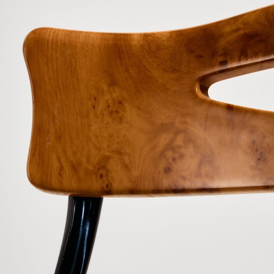 Image 1 of MK11414 Sedia da pranzo Coro di Luigi Origlia per Origlia Italia, set da 4