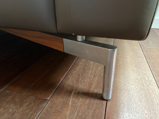 Image 1 of Canapé en cuir Leolux Howlo Taupe