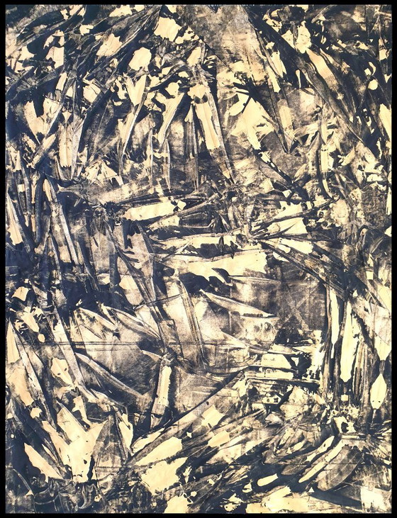 Jürgen Angeler - The Golden Stairway – Paintings & Drawings, Canvas, Abstract (photo 19 of 19)