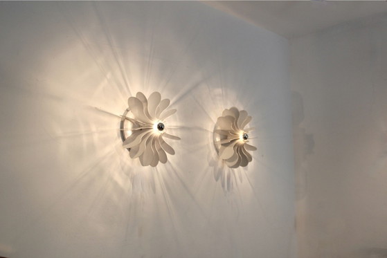 Applique Bolide grafiche di Hermian Sneyders de Vogel per RAAK, Amsterdam, Bianco (foto 10 di 12)