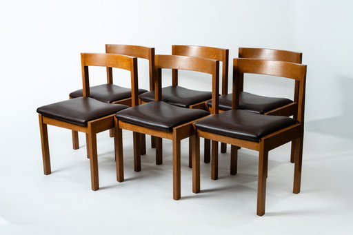 Gerard Geytenbeek restored 6 pieces of oak leather for AZS