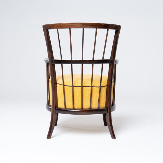 Image 1 of 2x Hungarian Art-Deco Armchairs 1920s