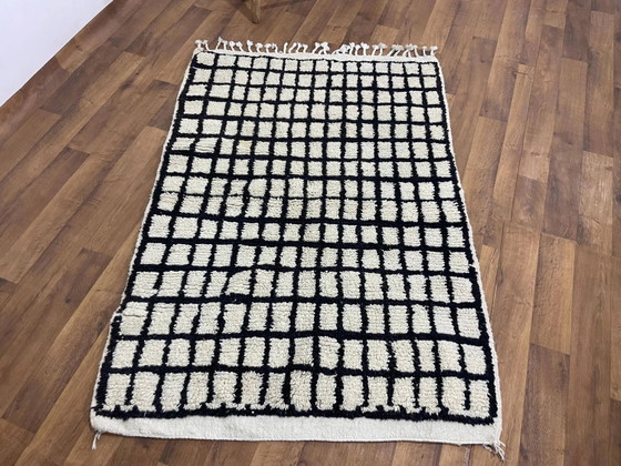 Tappeto marocchino in pura lana fatto a mano 2,5x1,5 m – Tappeti, Wool, Modern (photo 4 of 11)