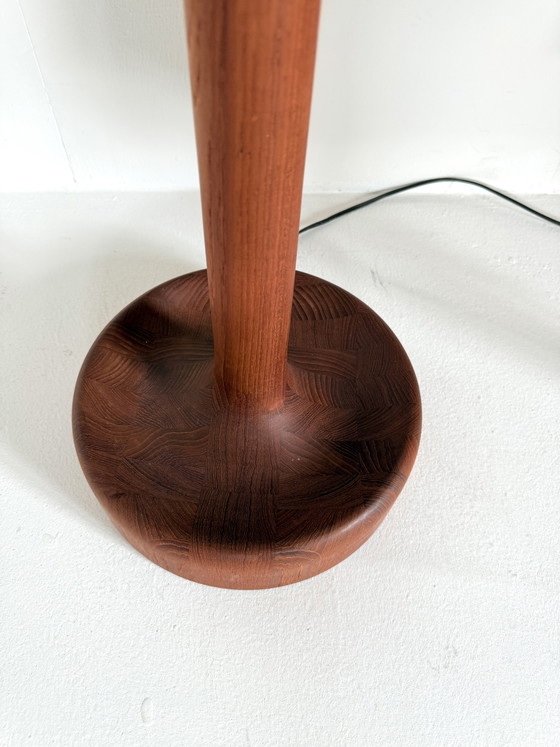Image 1 of Vintage teak floor lamp, Domus ‘80