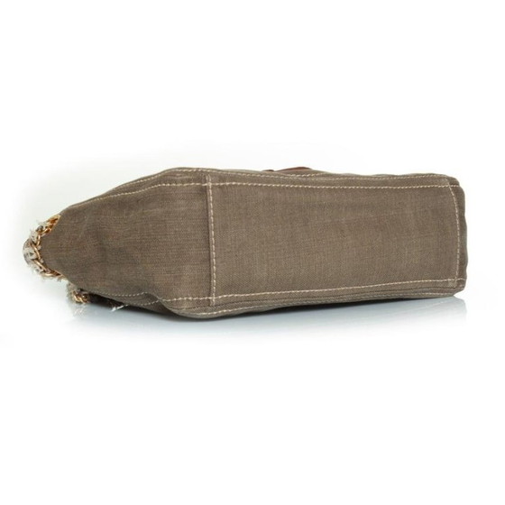 Image 1 of Borsa a tracolla Prada in denim verde