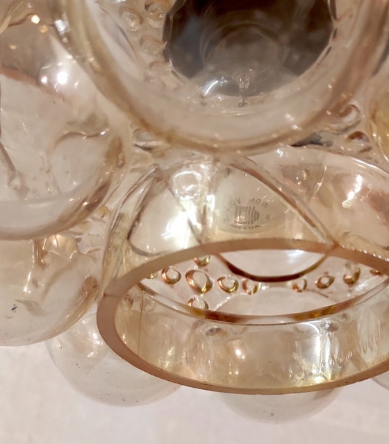 Image 1 of Bubble-Pendelleuchte von Helena Tynell für Limburg – 1960er/70er Jahre