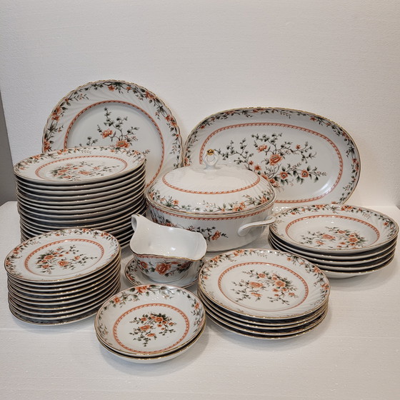 Image 1 of Quinta Nova porseleinen serviesset, 43-delig, jaren 60 - Portugal