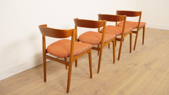 Image 1 of Set di 4 sedie da pranzo Farstrup – Design danese vintage
