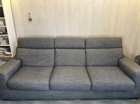 Image 1 of grey armchair and sofa