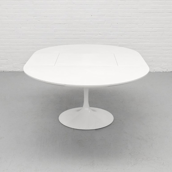 Image 1 of Knoll Tulip Extendable Dining Table Eero Saarinen, 1980