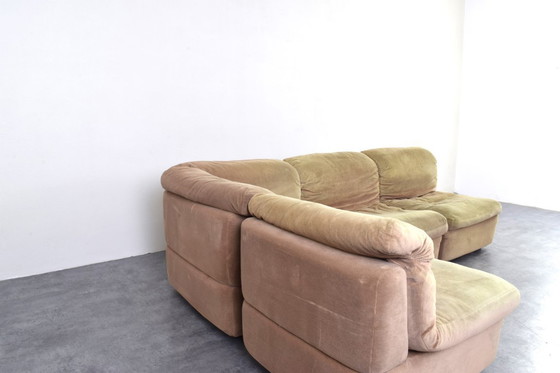 Image 1 of Mid-Century Modular Corner Sofa by Rolf Benz, 1970s