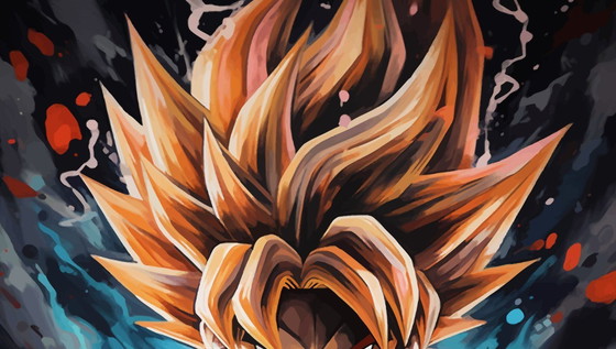 Image 1 of Alberto Ricardo - Dragon Ball 2 - Lienzo del artista