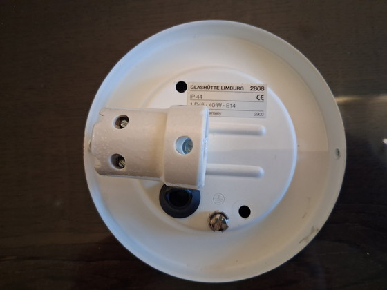 Image 1 of Wandleuchte aus Glashütte Limburg, muschelförmig