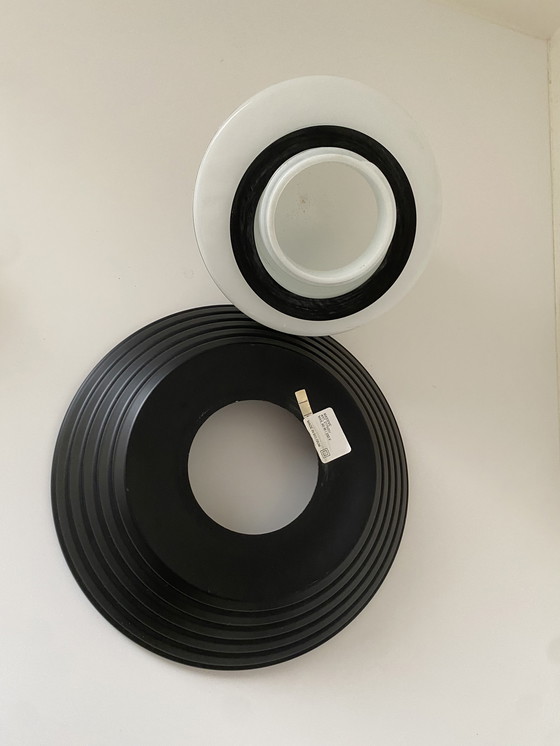 Image 1 of Grande lampada da parete vintage massiccia - lampada da soffitto in stile Memphis