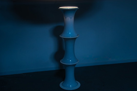 Image 1 of Enrico Tronconi Bamboo floor lamp Vistosi