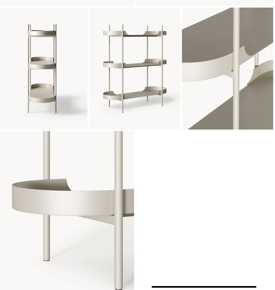 Image 1 of Tavolino laterale Japandi/stile retrò