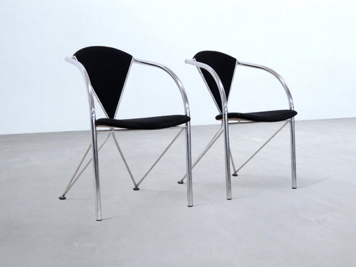 Set of 2 dining chairs – Matthias Gurtler for Artifort