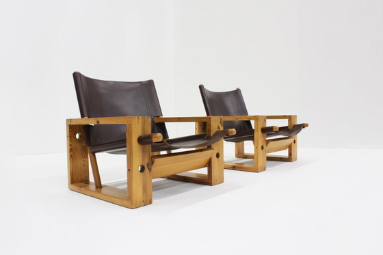 Image 1 of Fauteuils vintage Ate van Apeldoorn Houtwerk Hattem 1960