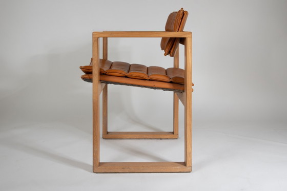 Image 1 of Ensemble de 4 chaises à repas par Ate van Apeldoorn pour Houtwerk Hattem