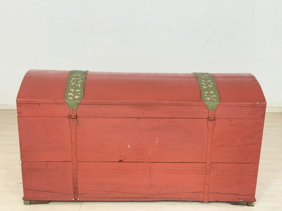 Image 1 of Antique chest, box, crate, circa 1800