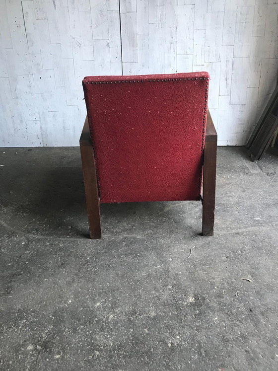 Set di poltrone in stile Art Déco, anni '40 – Sedie e poltrone, Art Deco (photo 4 of 6)