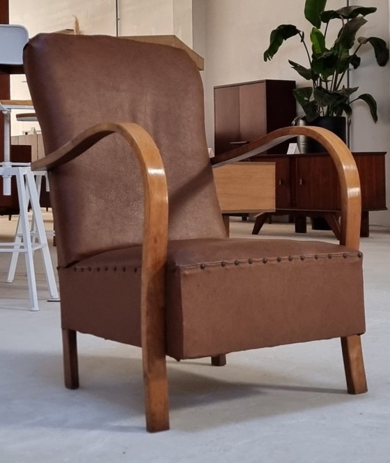 Mid Century Fauteuil – Wood (photo 3 of 14)