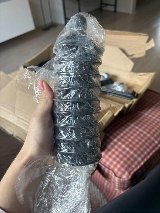 Image 1 of Vintage IKEA gietijzeren kandelaar door Ehlen Johansson