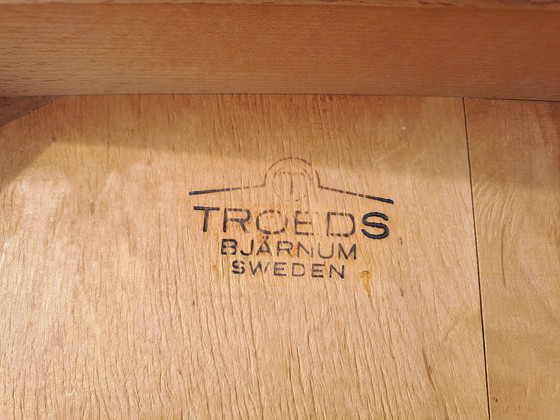 Image 1 of Vintage chairs Hugo Troeds Bjärnum Made In Sweden 4 pieces