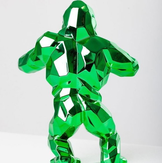 Image 1 of Statue d'art de Richard Orlinski : Kong Spirit Vert