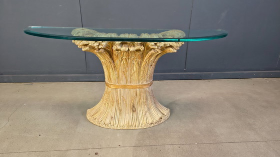 Image 1 of Consola con forma de gavilla de trigo, de Franco Chelini, década de 1970.