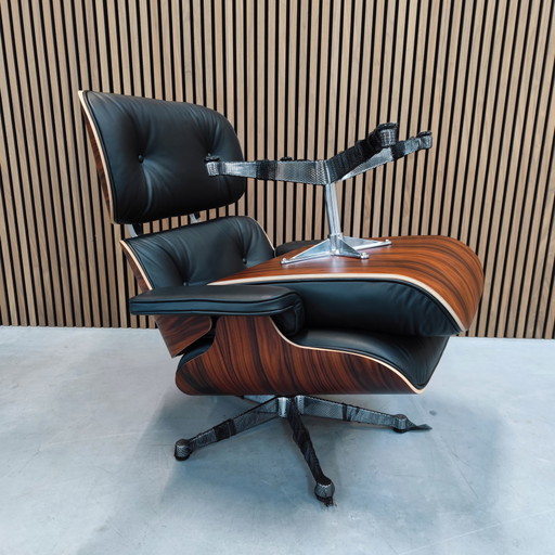 Vitra Eames Lounge Chair XL + Ottoman Rio Palissandro