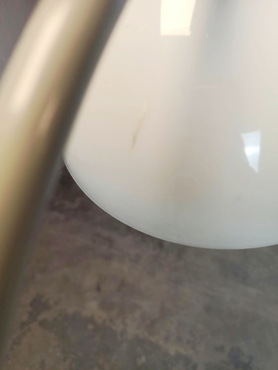 Lampadaire arc Vintage Space Age – Métal, Plastique (photo 14 of 15)