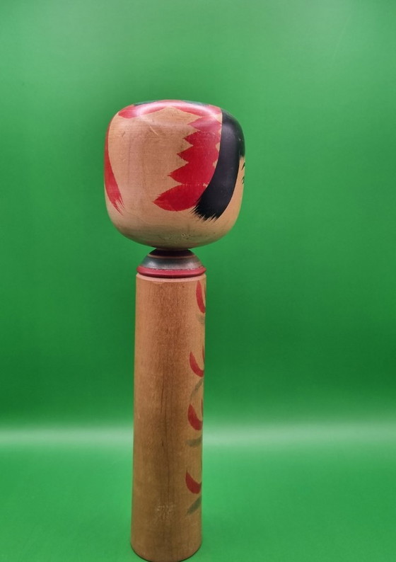 Vintage Hijiori kokeshi by Shoichi Sato from 1995. – Decorative Objects, Wood (photo 2 of 6)