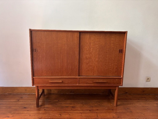 Vintage wooden sideboard