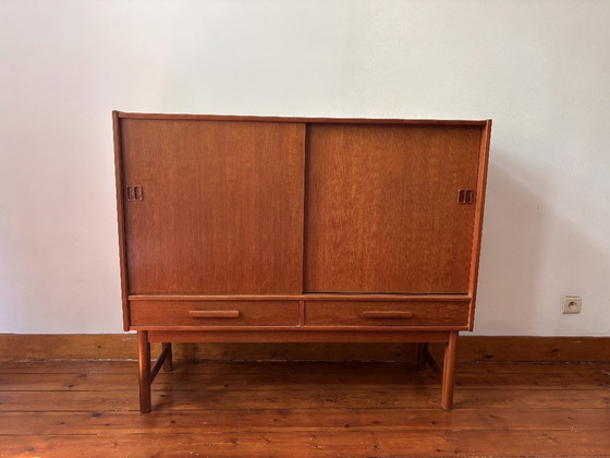 Image 1 of Vintage wooden sideboard