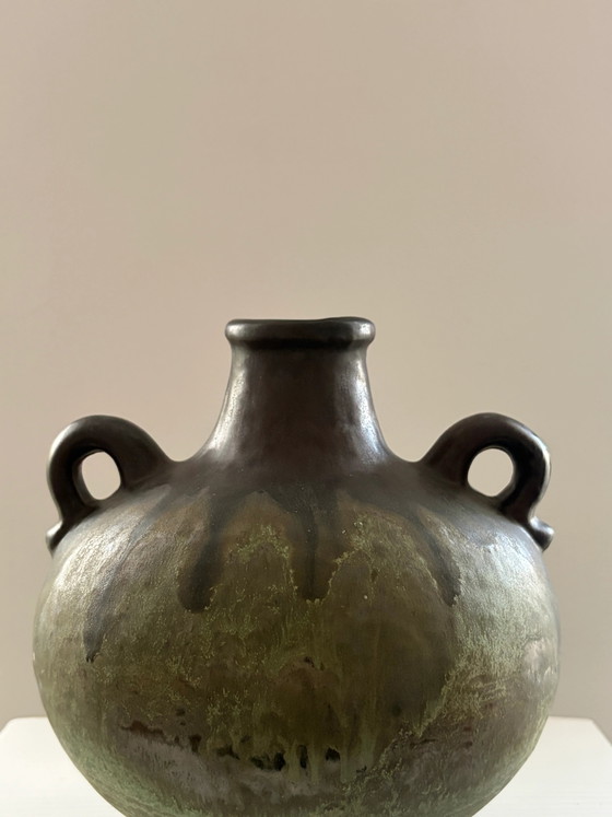 Grande vaso in ceramica vintage della Germania Ovest – Vasi, Mid Century Modern (photo 5 of 6)