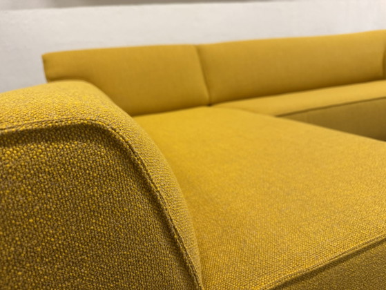 Image 1 of Canapé d'angle Design on Stock Bloq en tissu jaune 275x178