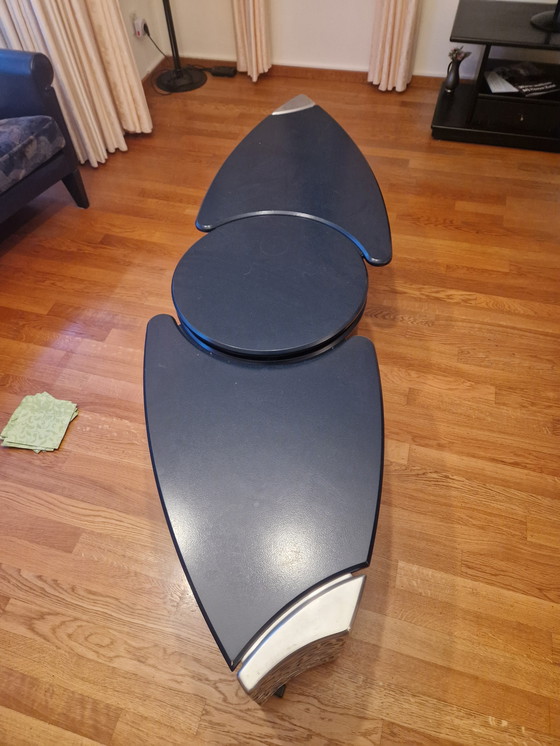 Image 1 of Leolux Meropida Coffee Table | Rotating Tops | Dutch Design