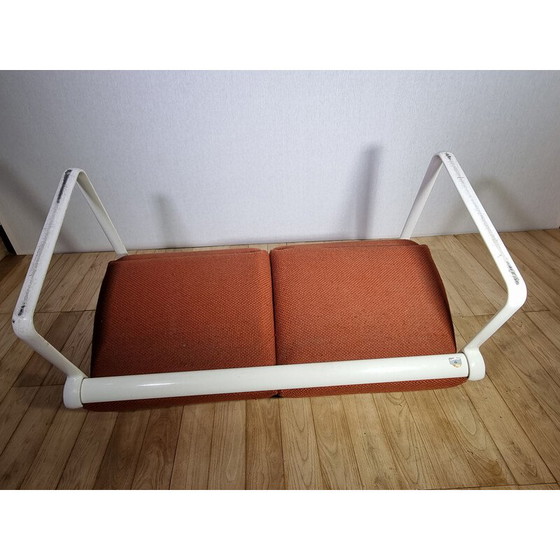 Image 1 of Vintage Sling Sofa by Bruce Hannah and Morrison for Knoll 1970s