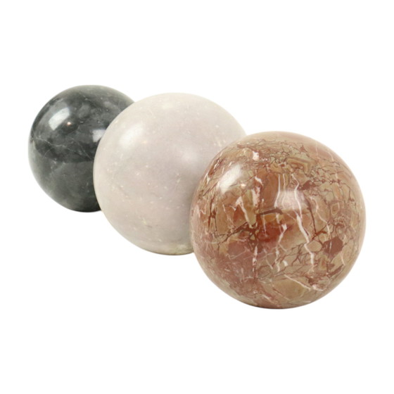 Image 1 of Grandi sfere di marmo lucidate