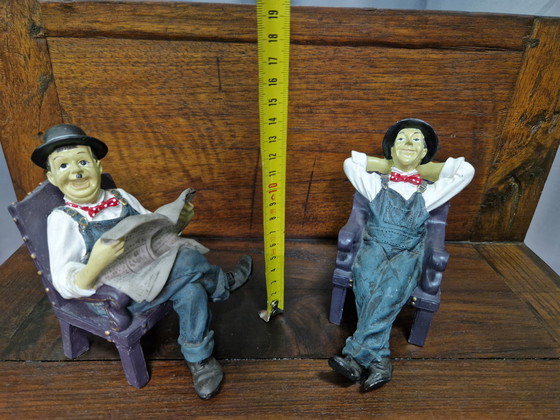 Image 1 of Laurel and Hardey figurines