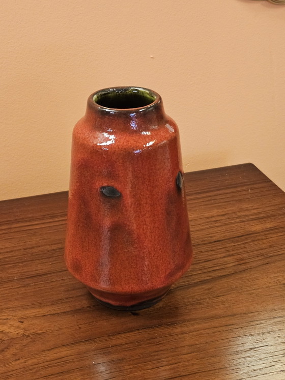 Vaso Vintage Ilkra Ceramica Arancione West Germany – Vasi (photo 4 of 8)