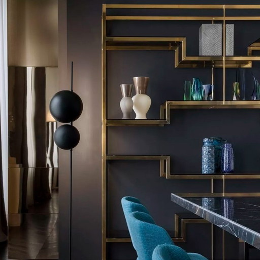 SUPERLUNA 397 BLACK / OLUCE Lamp