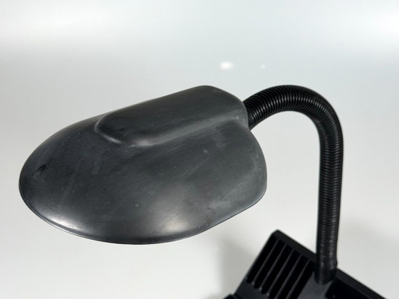 60er 70er Jahre Tischlampe Schwanenhals Adjustable Space Age Metall & Kunststoff – Tischlampen, Plastic (photo 3 of 11)